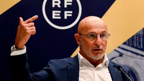 Luis de la Fuente, seleccionador de España. Luis de la Fuente, seleccionador de España.