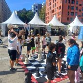 Estudiantes de A Coruña en la Semana de la Movilidad 2026