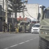 Varios militares presentes en Ceuta.