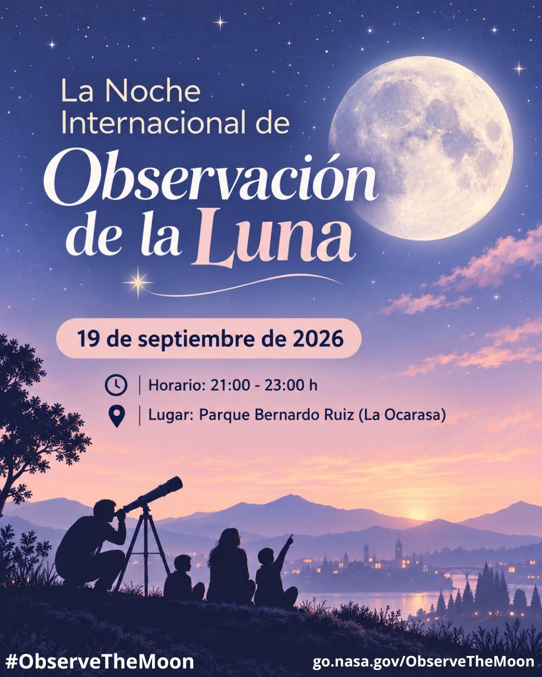 El MUDIC mira al cielo este sábado para conmemorar la Noche internacional de observación de la Luna El MUDIC mira al cielo este sábado para conmemorar la Noche internacional de observación de la Luna