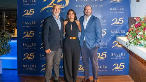 Sallés Hotel Málaga Centro celebra sus 25 años con una noche muy especial Aniversario