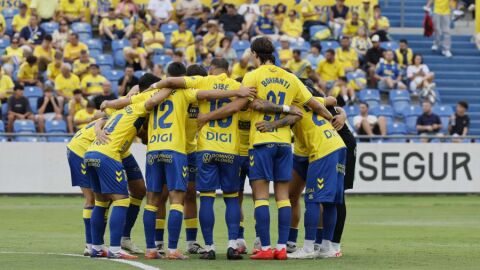 Jugadores de la UD Las Palmas