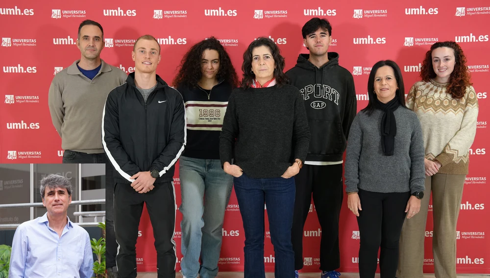 Equipo del laboratorio Mecanismos moleculares alterados en la enfermedad de Alzheimer y otras demencias del IN UMH-CSIC. Equipo del laboratorio Mecanismos moleculares alterados en la enfermedad de Alzheimer y otras demencias del IN UMH-CSIC.