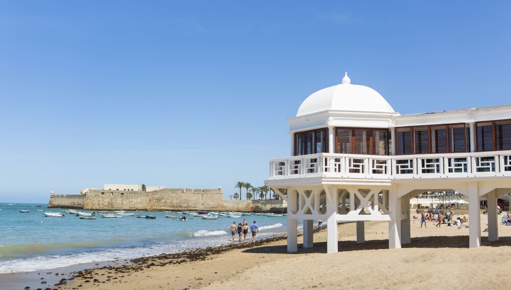 La Caleta, en Cádiz.
