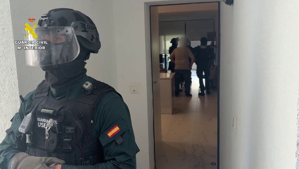 El momento de la detención 