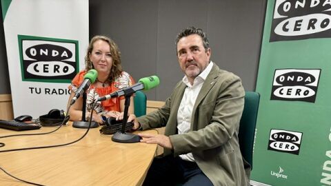 El alcalde de Calvi&agrave;, Juan Antonio Amengual, en Onda Cero Mallorca, junto a la periodista Elka Dimitrova