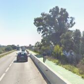 Acceso a El Palmar