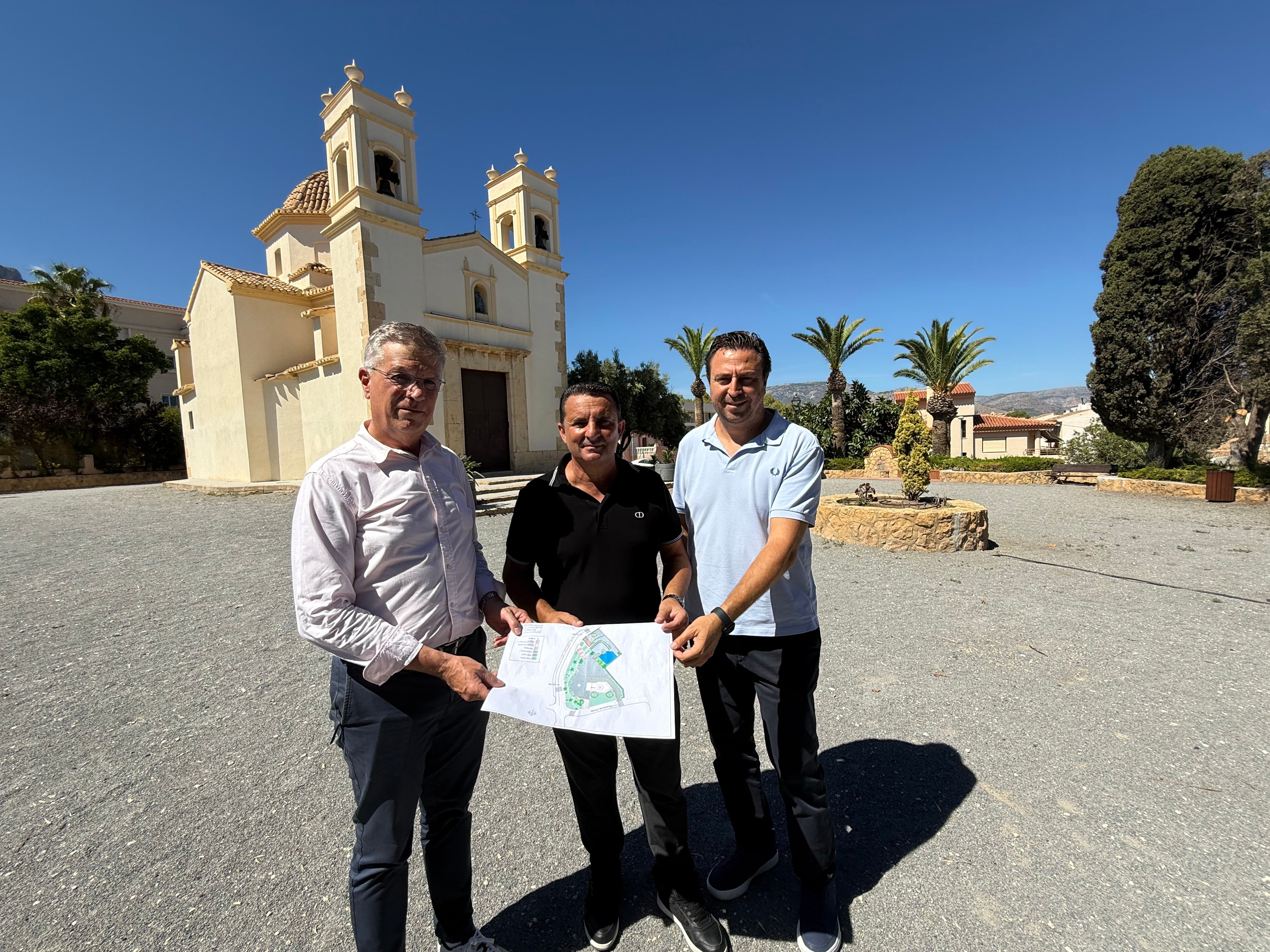 La Nucía invierte 270.000 € en la remodelación de la plaça Ermita Sant Rafel La Nucía invierte 270.000 € en la remodelación de la plaça Ermita Sant Rafel