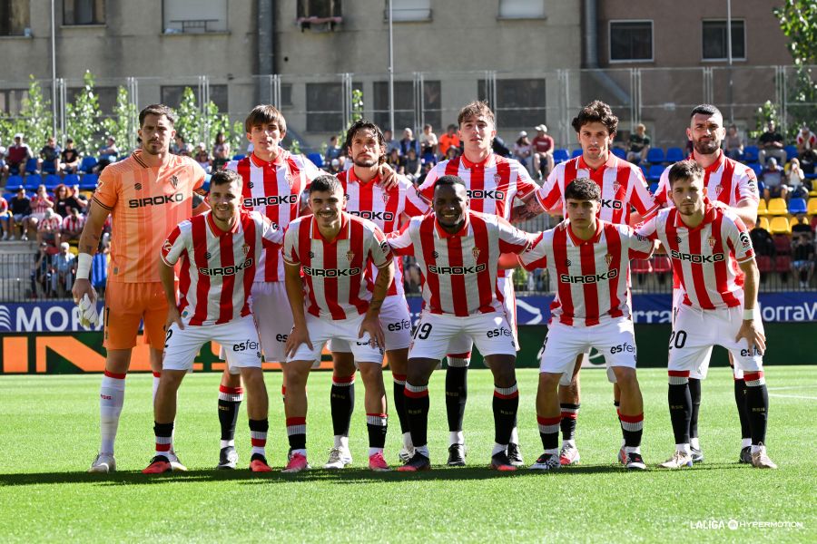 El Sporting llega por delante El Sporting llega por delante