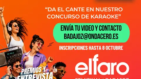 Europa FM busca en Badajoz a la estrella del karaoke en España con 'Treinta y Canto', el gran concurso por nuestros 30 años Europa FM busca en Badajoz a la estrella del karaoke en España con 'Treinta y Canto', el gran concurso por nuestros 30 años