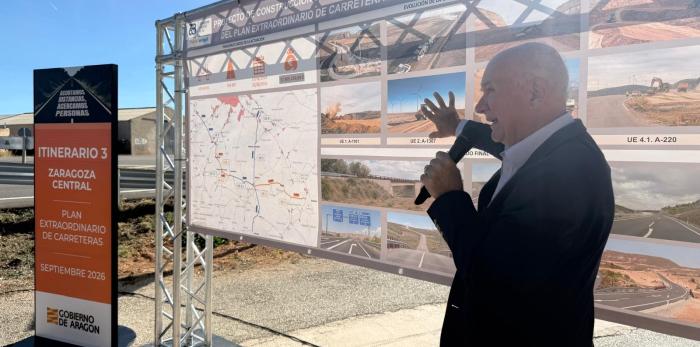Finaliza en Muniesa el primer tramo del Plan de Carreteras Finaliza en Muniesa el primer tramo del Plan de Carreteras