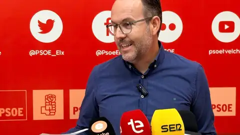 Héctor Díez, portavoz del PSOE en el Ayuntamiento de Elche. Héctor Díez, portavoz del PSOE en el Ayuntamiento de Elche.