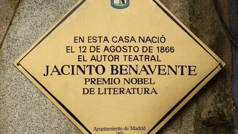 Placa de Jacinto Benavente