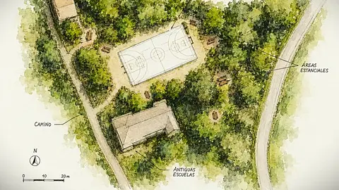 Aspecto del proyecto que ha anunciado hoy el Ayuntamiento cangués Aspecto del proyecto que ha anunciado hoy el Ayuntamiento cangués