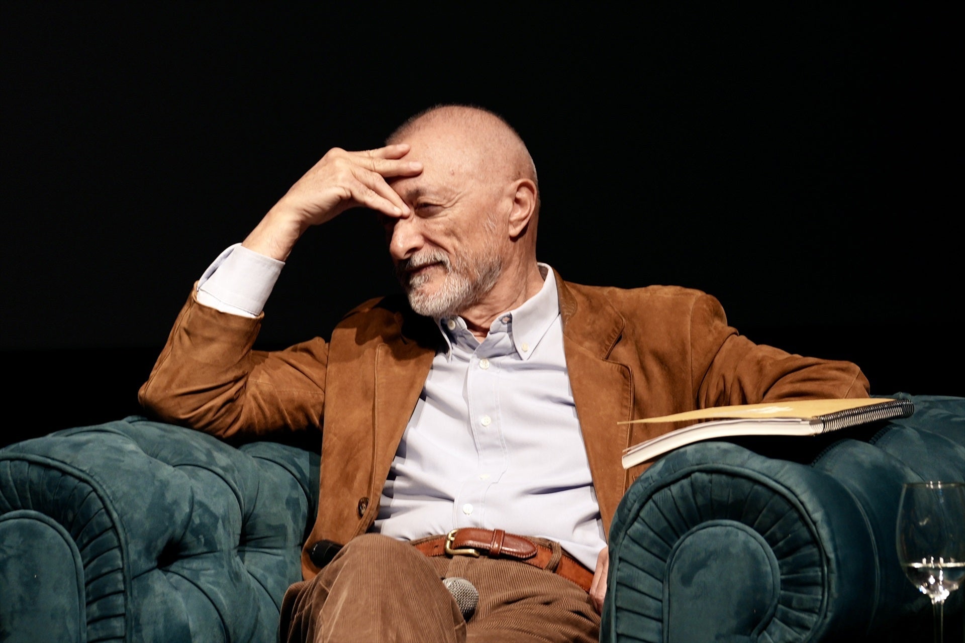 El escritor Arturo Pérez-Reverte El escritor Arturo Pérez-Reverte