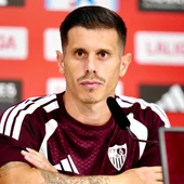 Alfon González, en rueda de prensa. Alfon González, en rueda de prensa.