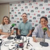  María Dolores Medina, Ángel Muñoz del Amo y Ana Beatriz Sebastiá