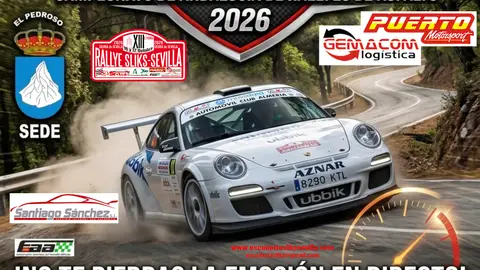 El XIII Rallye Sliks Sevilla presenta su cartel oficial en la Casa de la Provincia El XIII Rallye Sliks Sevilla presenta su cartel oficial en la Casa de la Provincia