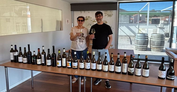 El crítico de Vinous.com, Joaquín Hidalgo, visita la D.O. Ribeiro El crítico de Vinous.com, Joaquín Hidalgo, visita la D.O. Ribeiro