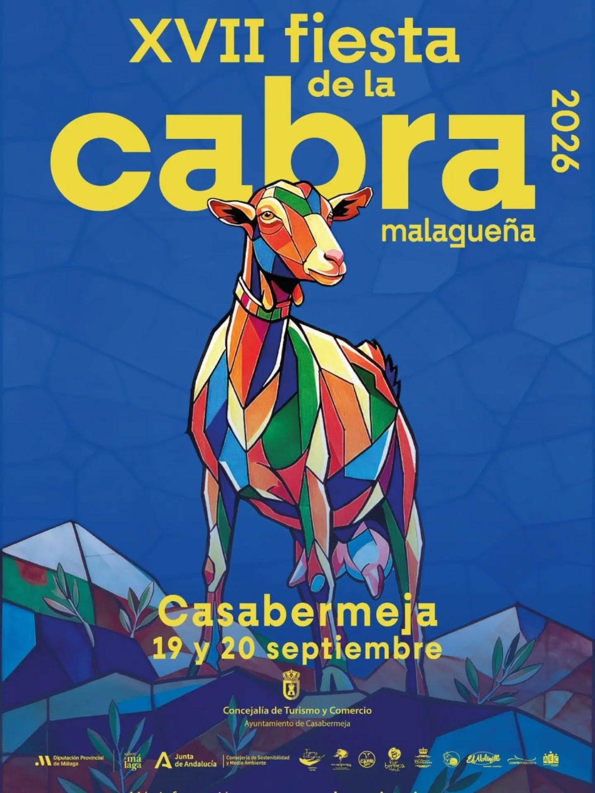 Casabermeja celebra la XVII Fiesta de la Cabra Malagueña con gastronomía, tradición, cultura y una nueva mirada artística al municipio Casabermeja celebra la XVII Fiesta de la Cabra Malagueña con gastronomía, tradición, cultura y una nueva mirada artística al municipio