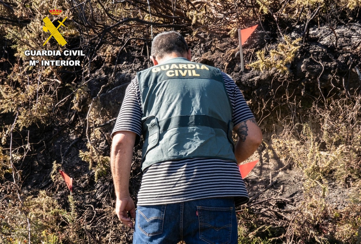 La Guardia Civil investiga al presunto autor de dos delitos de incendios forestales en el Parque Natural Saja-Besaya La Guardia Civil investiga al presunto autor de dos delitos de incendios forestales en el Parque Natural Saja-Besaya