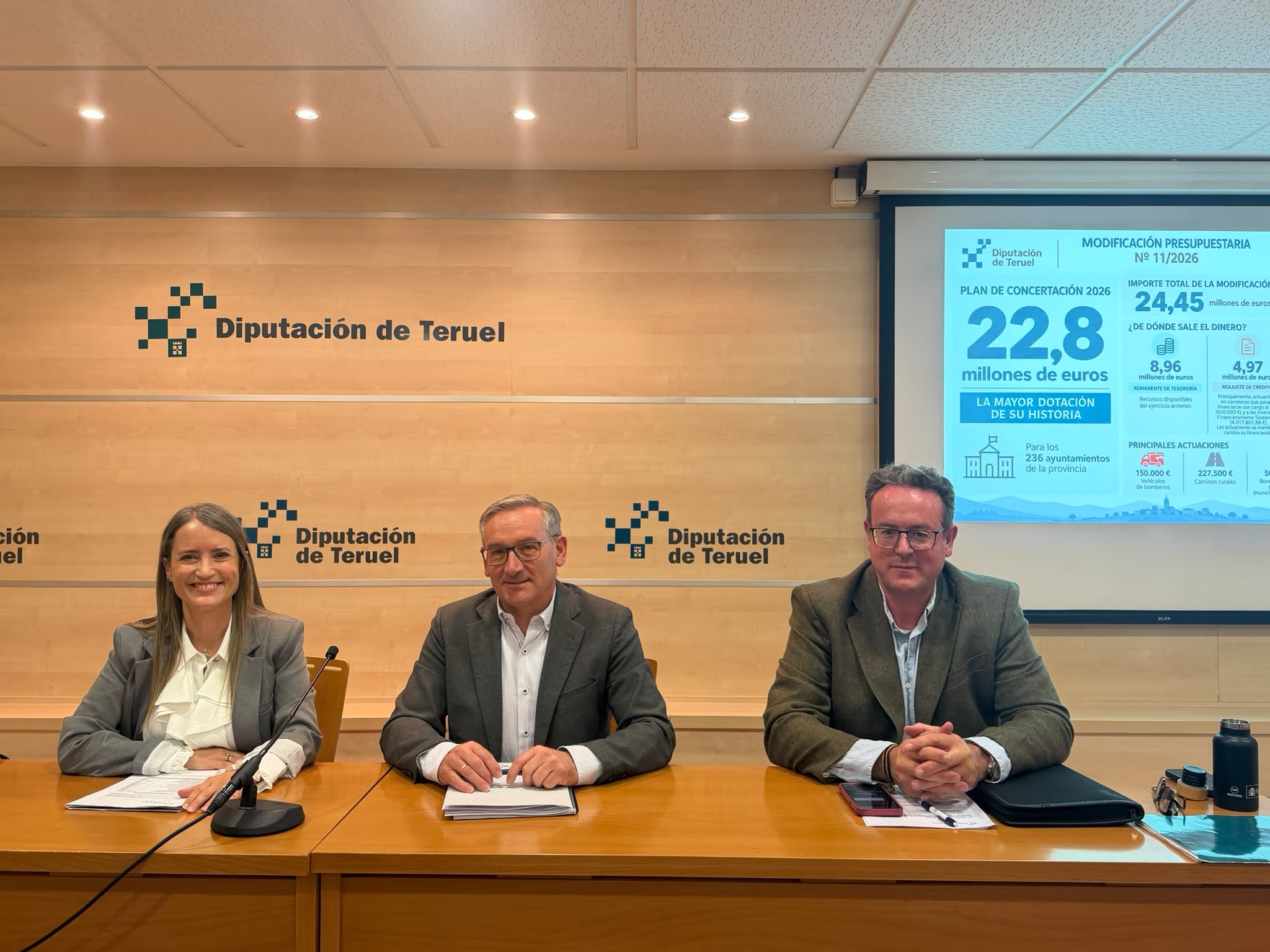 Los municipios de Teruel podrán gastar 22,8 millones del Plan de Concertación Los municipios de Teruel podrán gastar 22,8 millones del Plan de Concertación