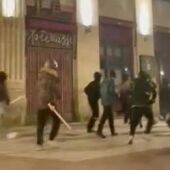 Incidentes violentos en el partido frente al Lyon