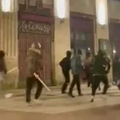 Incidentes violentos en el partido frente al Lyon Incidentes violentos en el partido frente al Lyon