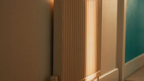 Radiador en un hogar
