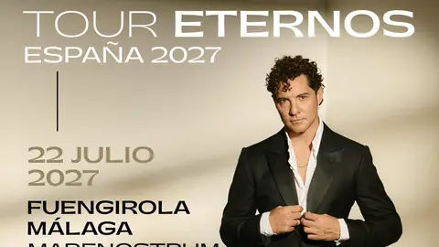 Marenostrum Fuengirola confirma a David Bisbal en 2027 con su Tour Eternos Marenostrum Fuengirola confirma a David Bisbal en 2027 con su Tour Eternos