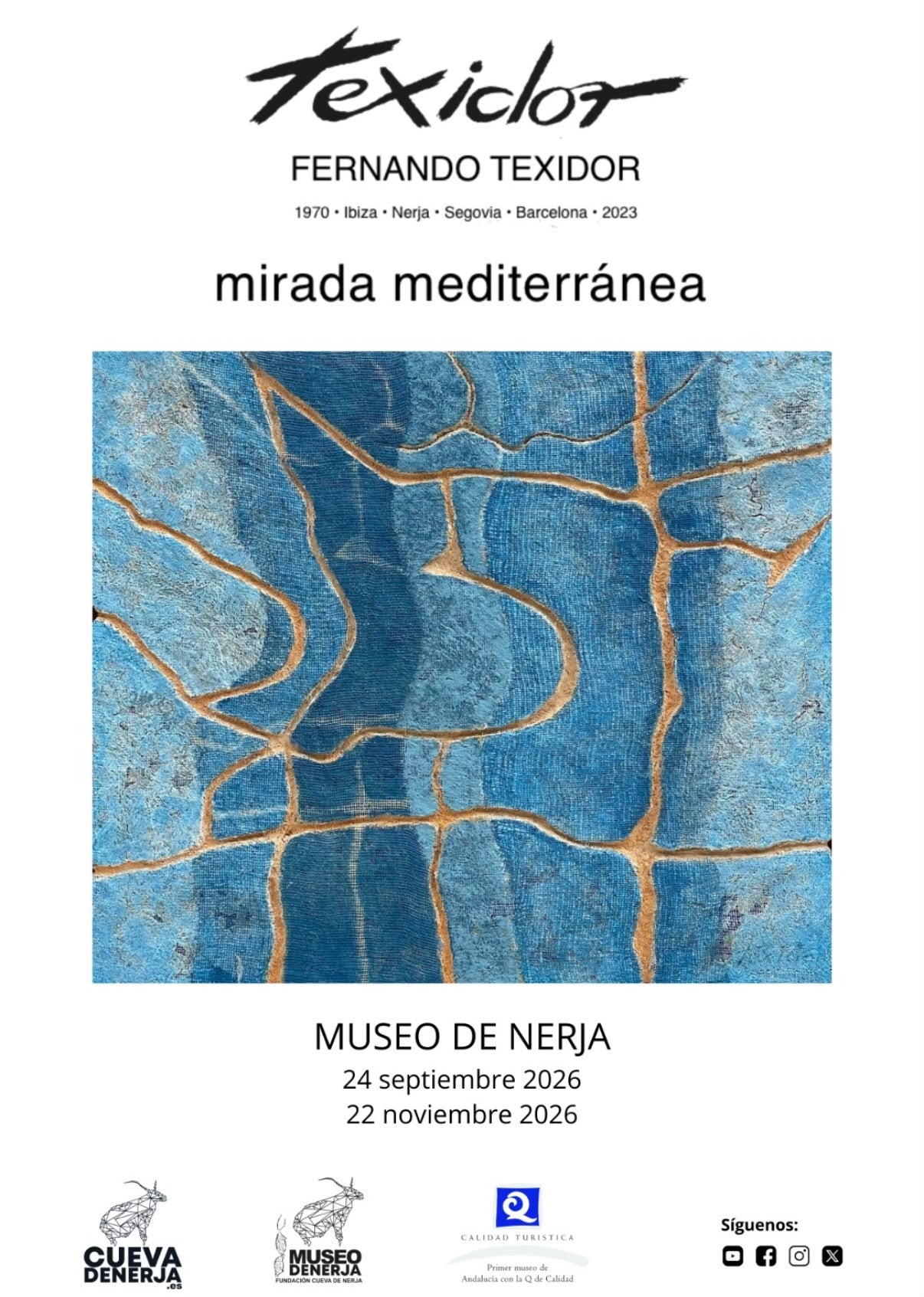 ‘Mirada mediterránea’, de Fernando Texidor, la exposición temporal con la que el Museo de Nerja inaugura el otoño ‘Mirada mediterránea’, de Fernando Texidor, la exposición temporal con la que el Museo de Nerja inaugura el otoño