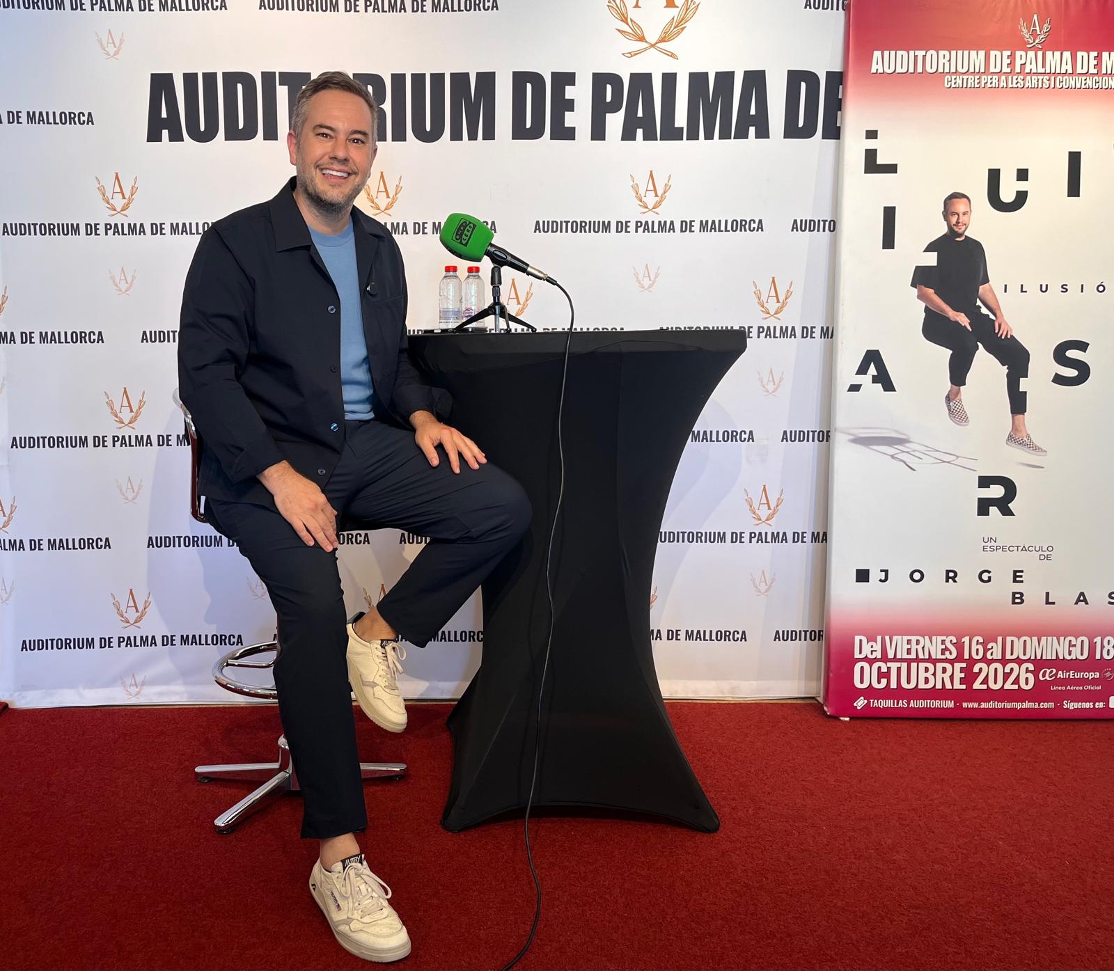 El ilusionista Jorge Blass presenta su espectáculo ‘Ilusionarte’ los días 16, 17 y 18 de octubre en el Auditórium de Palma El ilusionista Jorge Blass presenta su espectáculo ‘Ilusionarte’ los días 16, 17 y 18 de octubre en el Auditórium de Palma