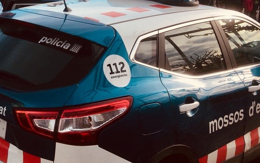 Fotografía de archivo de un coche de los Mossos. Fotografía de archivo de un coche de los Mossos.