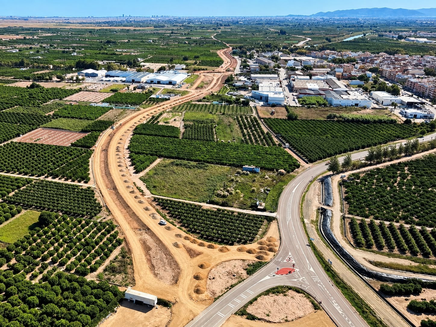 La ronda de Albalat de La Ribera estará operativa en abril La ronda de Albalat de La Ribera estará operativa en abril