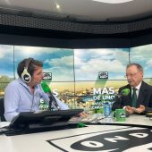 Juan Jesús Vivas durante la entrevista con Rafa Latorre en Más de uno