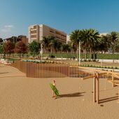 Fotoimagen reurbanización paseo Playa de Los Locos