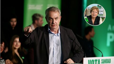 El expresidente José Luis Rodríguez Zapatero en un mitin en Andalucía El expresidente José Luis Rodríguez Zapatero en un mitin en Andalucía