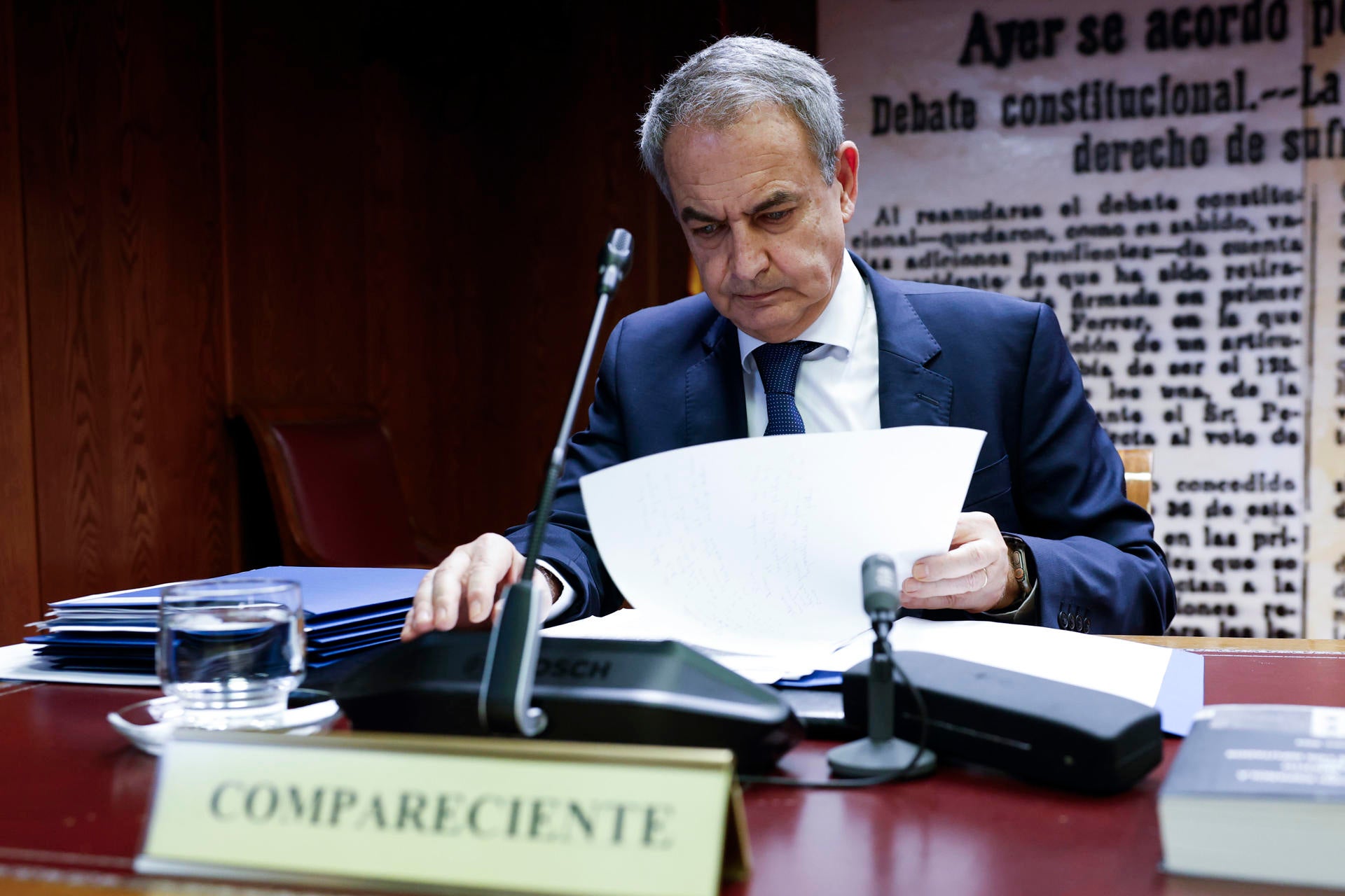 El expresidente del Gobierno José Luis Rodríguez Zapatero, en una imagen de archivo. El expresidente del Gobierno José Luis Rodríguez Zapatero, en una imagen de archivo.