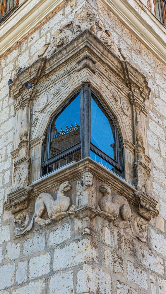 Una ventana del Palacio Pimentel