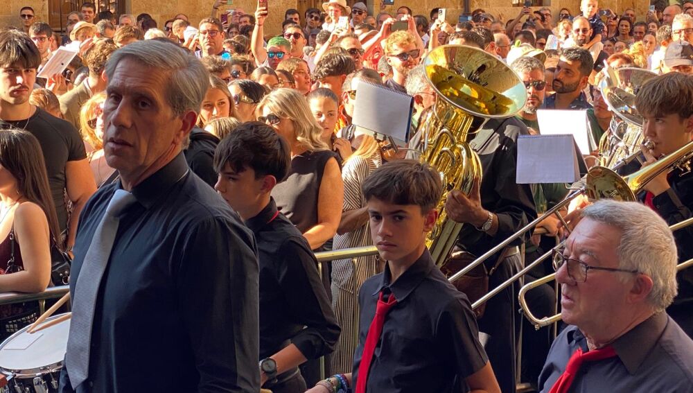 Las bandas de música han acompañado a los cofrades