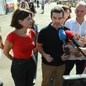 La ministra de Juventud e Infancia, Sira Rego, y el ministro de Derechos Sociales, Consumo y Agenda 2030, Pablo Bustinduy La ministra de Juventud e Infancia, Sira Rego, y el ministro de Derechos Sociales, Consumo y Agenda 2030, Pablo Bustinduy