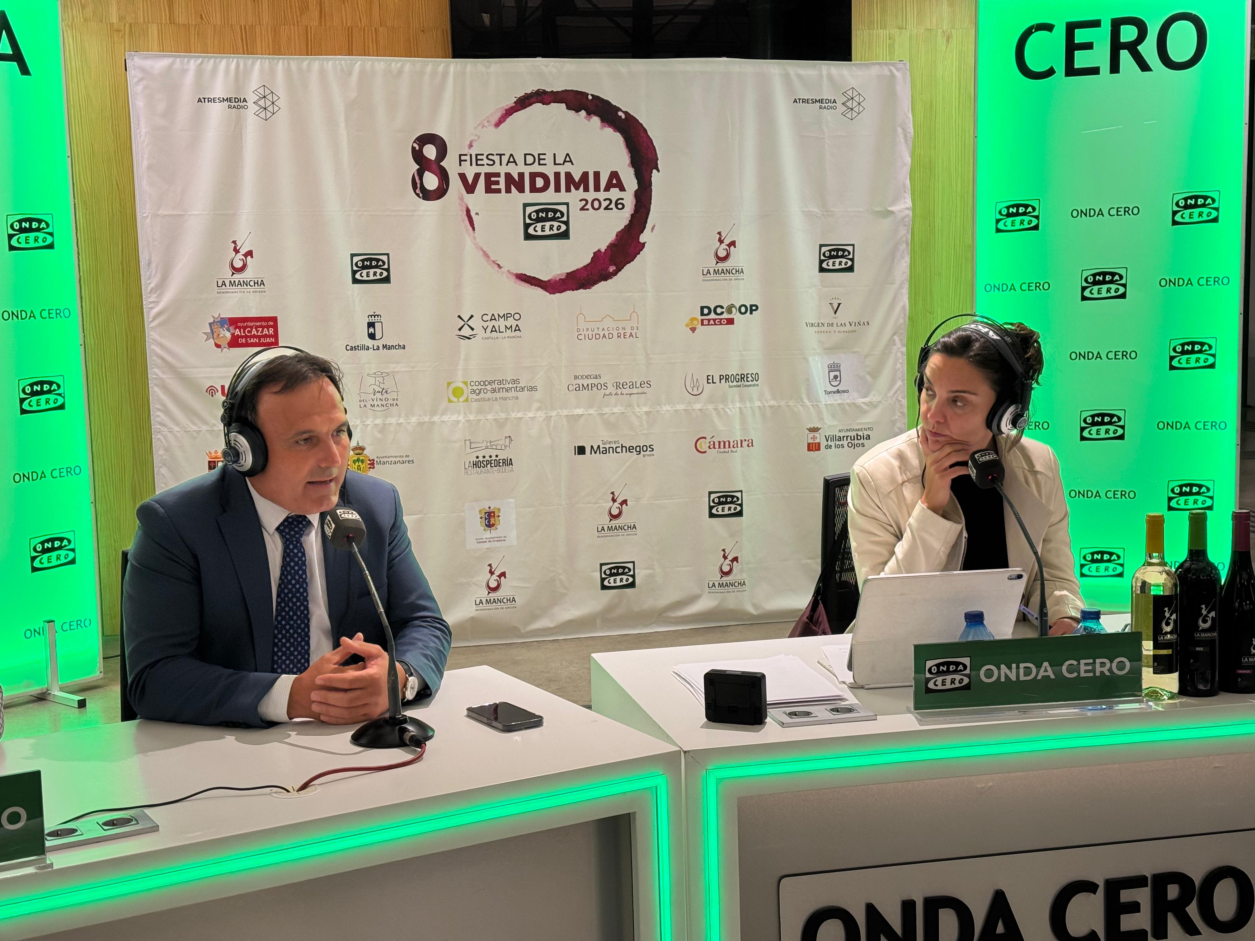 Carlos David Bonilla señala el próximo paso del sector vinícola en La Mancha: "El esfuerzo hay que hacerlo en la comercialización" Carlos David Bonilla señala el próximo paso del sector vinícola en La Mancha: "El esfuerzo hay que hacerlo en la comercialización"