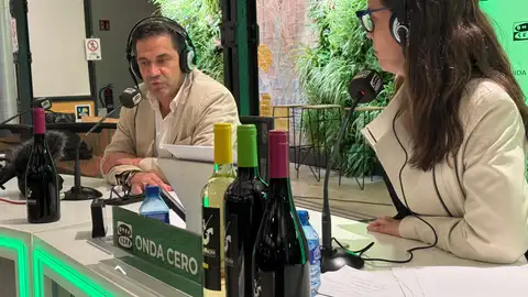 Miguel Ángel Valverde con Marta García Aller Miguel Ángel Valverde con Marta García Aller