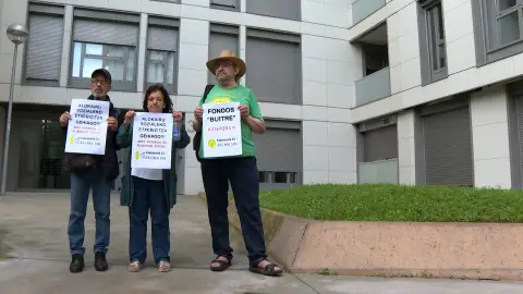 Afectada por una orden de desahucio en Bilbao Afectada por una orden de desahucio en Bilbao