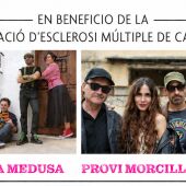 Chica Medusa y Provi Morcillo Band protagonizan un concierto solidario a beneficio de AEMC