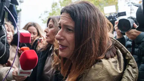 Leire Díez, en su llegada a Plaza de Castilla para testificar el pasado mes de noviembre Leire Díez, en su llegada a Plaza de Castilla para testificar el pasado mes de noviembre