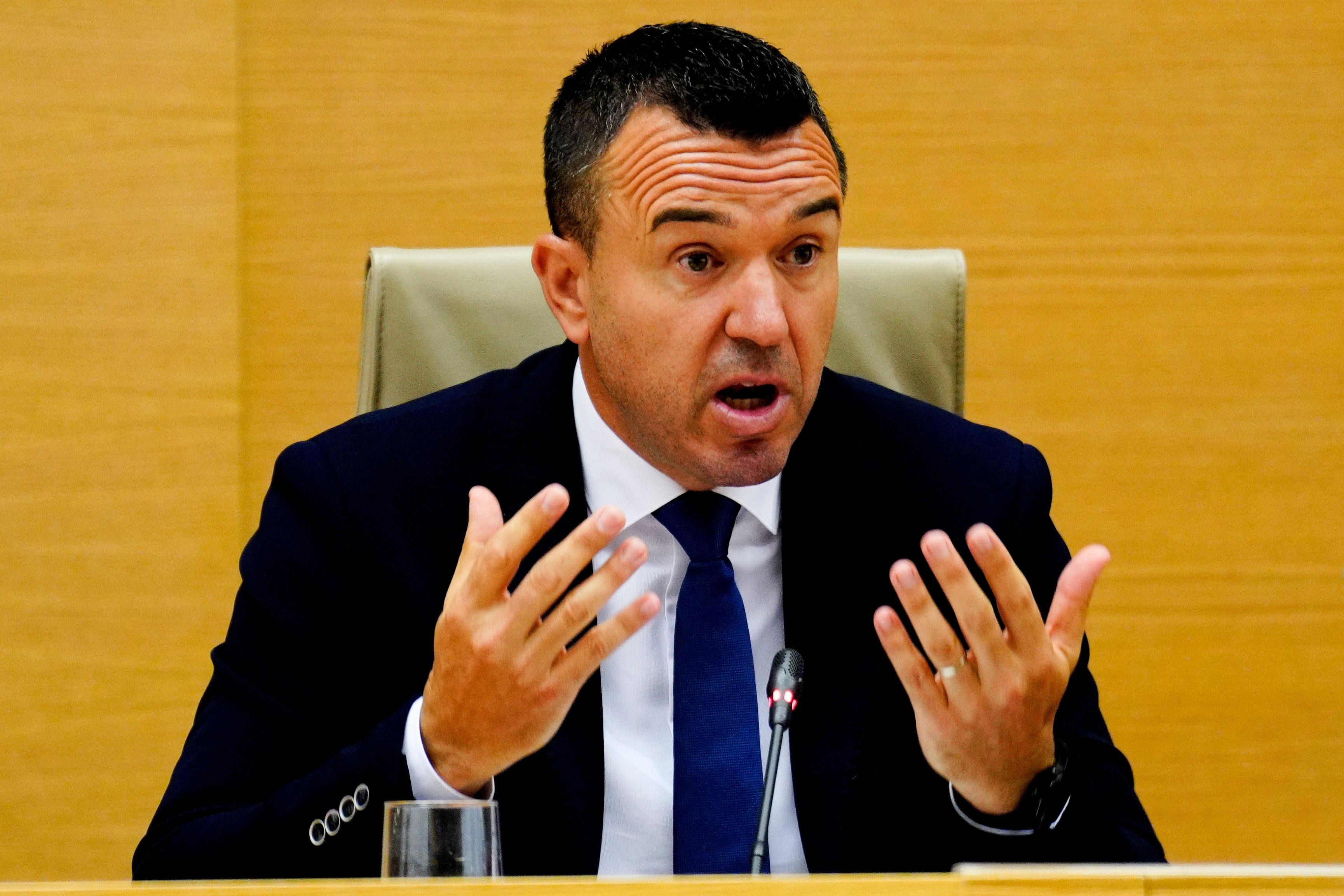 Mompó reitera que no ha cambiado su relato en torno a la gestión de la emergencia de la DANA Mompó reitera que no ha cambiado su relato en torno a la gestión de la emergencia de la DANA