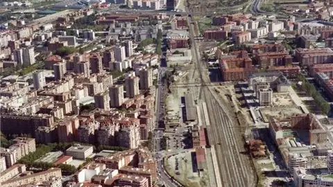 Logroño integración del ferrocarril Logroño integración del ferrocarril