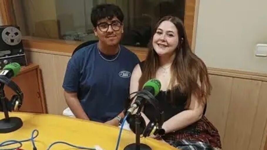 Rayyan Chaib y Blanca Hern&aacute;ndez 