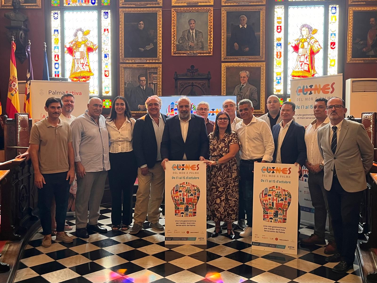 Palma acogerá del 1 al 15 de octubre la ruta ‘Cuines del Món’ en 45 restaurantes con cocinas de 26 países Palma acogerá del 1 al 15 de octubre la ruta ‘Cuines del Món’ en 45 restaurantes con cocinas de 26 países
